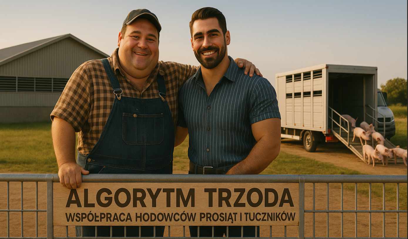 Dwaj farmerzy podają sobie ręce